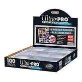 ULTRA PRO - Micas para carpeta 9 espacios Platinum STND Caja c/100 - Gamesmart